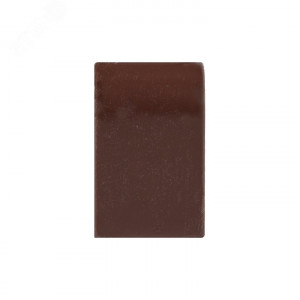 Заглушка (16х16) (4 шт) темное дерево EKF-Plast