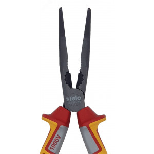 Длинногубцы диэлектрические угловые с резцом 205мм Felo 58222540