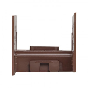 Угол внутренний (40х25) (4 шт) темное дерево Plast ibd-40-25x4