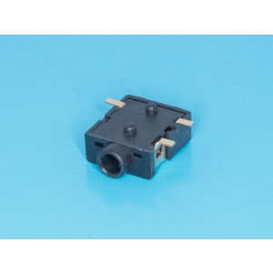 AUB-35, Разъем аудио 2,5мм гнездо на плату, поверхностный монтаж, стерео, 3 контакта