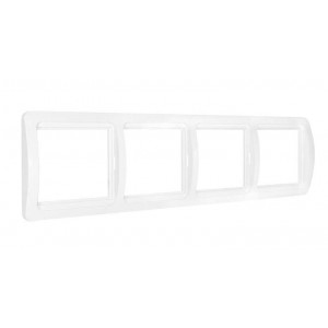 Рамка 4-м Валери гор. бел. ВР004Г