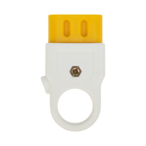 Розетка разборная без з/к 6А плоская белая 11-8526