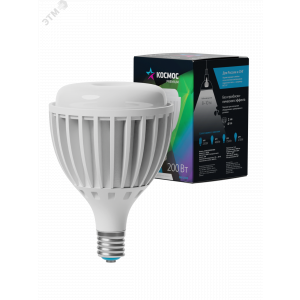 Лампа светодиодная KOSMOS premium HWLED 200Вт 6500К E40 220В KHWLED200WE4065