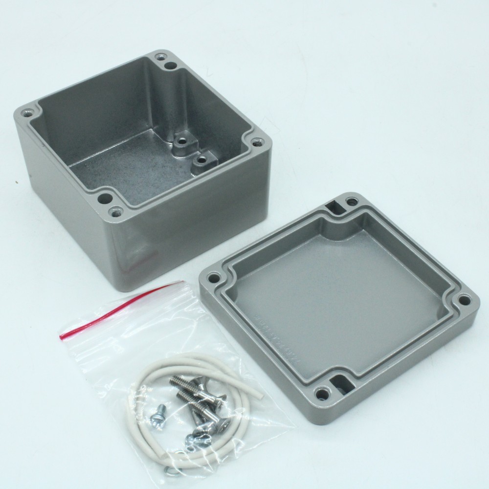 Изображение товара Герметичный алюминиевый корпус G110G IP65 светло-серый