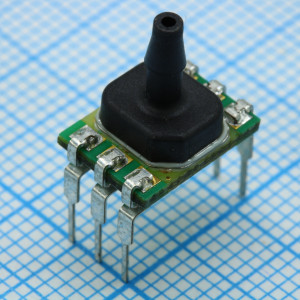 ABP2DANT150PGSA3XX, Датчик давления монтаж на плату 0psi...50psi манометр 6-Pin DIP-модуль лента на катушке/туба