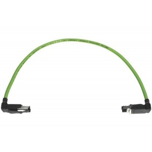 09470304023, Кабели Ethernet / Сетевые кабели RJI IP20 90+270DEG 22/7 0.5M FLEX