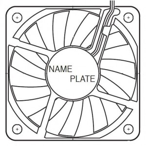 2404KL-04W-B59-B00, Вентиляторы постоянного тока DC Axial Fan, 60x10mm, 12VDC, 19CFM, Rib, Lock Rotor, 3-Wire