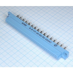 СНО63-32/95х9Р-24-2-В, Прямая розетка в два ряда