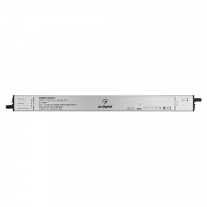 Блок питания ARPV-LG48160-LINEAR-PFC (48V, 3.34A, 160W) 034895, Источник напряжения с гальванической развязкой для светодиодных изделий. Входное напряжение 220-240 VAC. Выходные параметры: 48 В, 3.34 А, 160 Вт. Встроенный PFC >0.95. Тонкий металлический корпус IP67. Вход: 220-240VAC. Выход: 48VDC. Размер 350х30х21 mm.