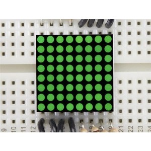 1624, Принадлежности Adafruit  Mini 8x8 LED Pure Green Matrix