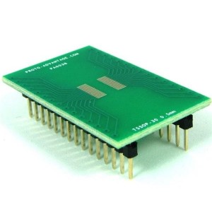 PA0038, Панели и адаптеры TSSOP-30 to DIP-30 SMT Adapter