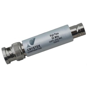 CHPFL-0050-BNC, Формирование сигнала 50MHz 7th Order -40C +85C BNC Conn.