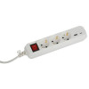 Удлинитель 3х5м с заземл. 10А 1xUSBA+1xUSBC с выкл. UB-3es-5m-USB Б0052899