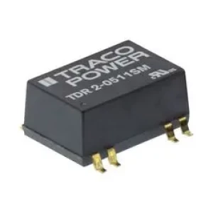 TDR 2-0511SM, Преобразователь DC/DC на печатную плату вход 5В однополярный выход 5В 0.4A 2Вт 7-Pin SMD модульный