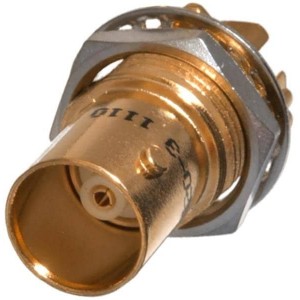 UCBBJE20-1, РЧ соединители / Коаксиальные соединители BNC Blkhd Jack 75Ohm .060-.064 Edge Mnt