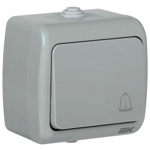 Выключатель кнопочный 1-кл. ОП AQUATIC 10А IP54 ВС-20-1-3-А EVA14-K03-10-54