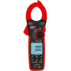 UT207B, Токоизмерительные клещи, True RMS, 1000В, 1000А, 60МОм, NCV, емкость, частота, постоянный ток до 1000А