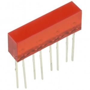 L-865/4SRDT, Светодиодный модуль 5х22мм/красный/640нм/20-60мкд/120°