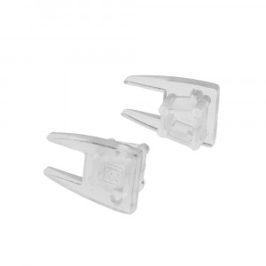 SHELF6, Пластиковая заглушка для профиля SHELF6, под стекло 6мм. В пакете 2шт, цена за 1шт.