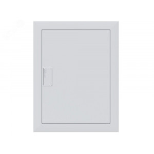 Щит распределительный встраиваемый с пластиковой белой дверцей на 24 модуля, OptiBox Pro 24-VNR-IP40 379799