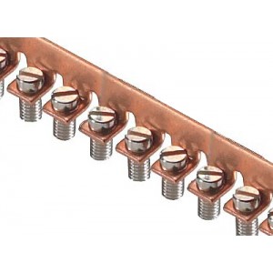 Соединительная перемычка 9215 M-70, Соединительная перемычка, 70 полюсов, неизолированная, винтовая, для клемм: WK 4 …