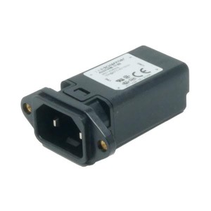 FN9274MB-6-05, Модули подачи электропитания переменного тока 6A 3.2mH 0.22uF Fast-on rear mnt Med