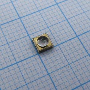 CMH235A0V114Z1V2, Ультрафиолетовый светодиод smd 3,7х3,7мм/405нм/мощность излучения 1800-2200мВт при 1000мА/3.4-4.2В/60° максимальный ток 1200мА