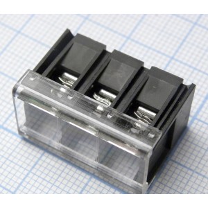 DG28C-B-03P-13-00A(H), Барьерный клеммный блок 3 контакта. Серия DG28C-B