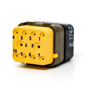 DMC-M99-10ANE, Прямоугольные соединители стандарта Mil DMC INS P 10C 8#20 2#16 N LC E