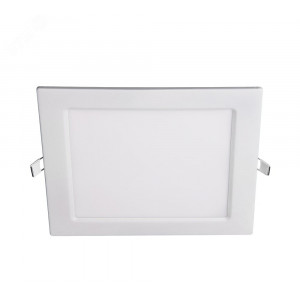 Светильник светодиодный PPL-S WH 15Вт 4000К IP40 190мм ДВО встраив. ультратонкий квадрат 5008380A