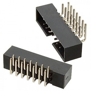 BH2-14R PITCH 2.00 MM, IDC2 разъем, вилка на плату угловая двухрядная 14pin(2x7)., шаг 2.00мм