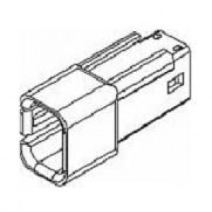 12047786, Автомобильные разъемы 4P MALE BLACK 150 SERIES 14 AMPS