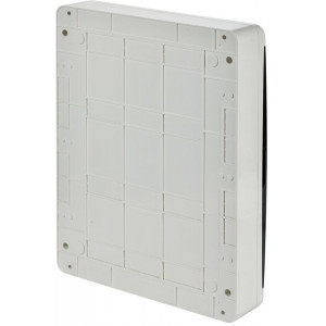 Корпус пластиковый ЩРН-П-54 IP41 черн. прозр. дверь TEKFOR TF5-KP12-N-54-41-K01-K03