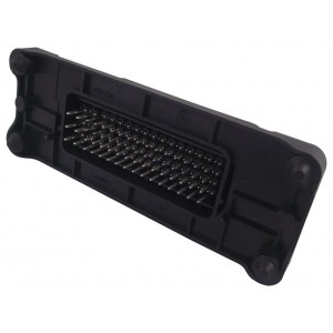 1-1418362-1, Соединитель провод-плата оконечный 62 контакт(-ов) прямой монтаж в отверстие автомобильного применения лоток