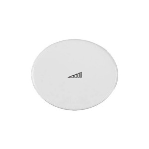 Накладка (центральная плата) для механизма клавишного светорегулятора, серия TACTO, цвет альпийский белый 5560.1 BL