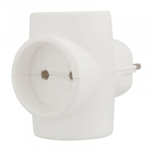 Разветвитель 3-м без заземл. 6-10А 220В евростандарт 11-1068