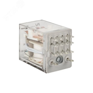 Реле промежуточное RPA 22/4 5A 24В DC AVERES rpa-22-4-24DC