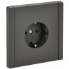 Изображение товара Розетка СП FORTE&PIANO FP314 16А с заземл. без защ. шторок безвинт. крепл. сер. IEK FP-R11-16-1-K03