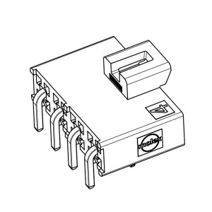 200241-1216, Проводные клеммы и зажимы Mega-FIT R/A Top Latch Tin 6ckt BLK
