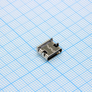 TYPE-C-31-M-12, Разъем USB тип C 12 контактов