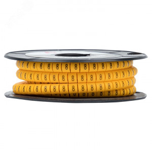 Маркер кабельный 6,0 мм2 