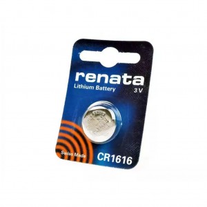CR1616   Renata, Элемент питания литиевый,3В