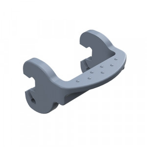 Защелка GROESSE 10 - 24, Защелка для разъемов REVOS, Size 10-24, короткая, 1 штука, пластик