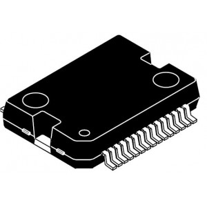 MC33882PVW, ИС переключателя электропитания – распределение электропитания SIX-OUTPUT LSS/SPI PARAL