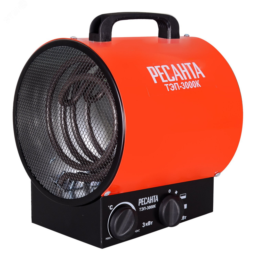 Изображение товара Пушка тепловая электрическая ТЭП-3000К кругл. 67/1/8