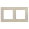 Рамка 2-м Etika сл. кость Leg 672512