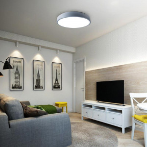 Светильник светодиодный декоративный PPB Scandic-R 24Вт 4000К IP20 настенно-потолочный бытовой GR 5036864