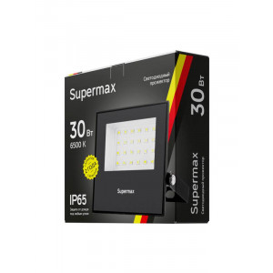 Прожектор светодиодный Supermax SPR 30Вт 6500К 3000лм IP65 КОСМОС S_PR_LED_30
