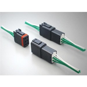 HB01S006SZ1, Сверхмощные разъемы питания IP67 Indus Waterprof in-line Socket HSG