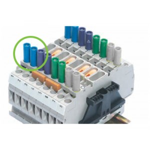 Тестовый штекер SB 4 BL, Тестовый штекер для измерительных клемм WK6 TK, цвет синий